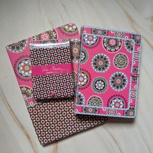 Vera Bradley Pink Cupcakes Notebook/Office Bundle